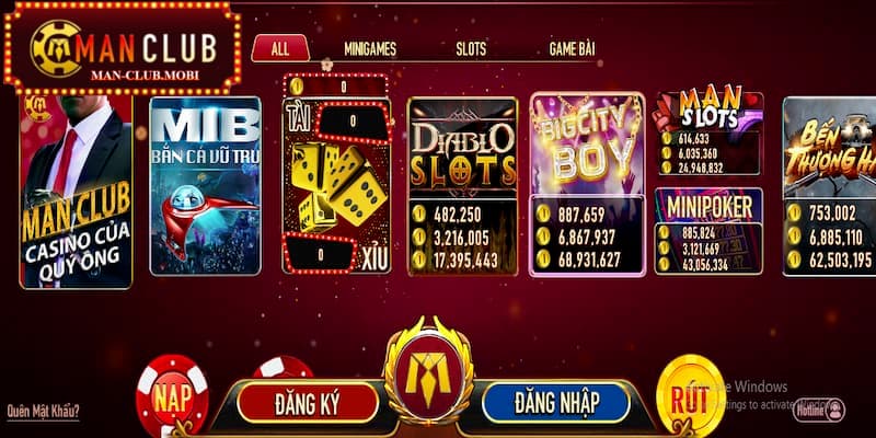 đăng ký manclub Lý do bạn nên chọn đăng ký sân chơi giải trí trực tuyến Manclub